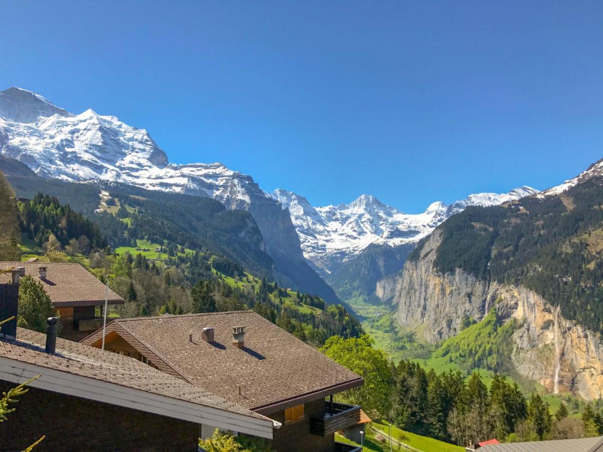 Apartment Sulegg Wengen Eksteriør bilde
