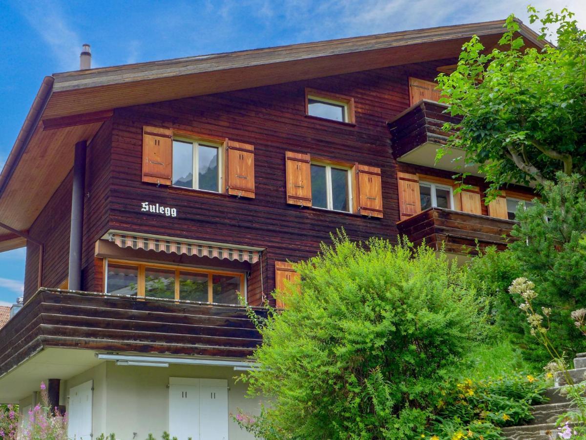 Apartment Sulegg Wengen Eksteriør bilde